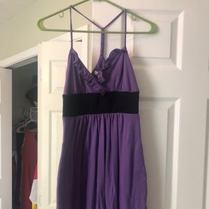 Charlotte Russe Purple Ruffle Dress